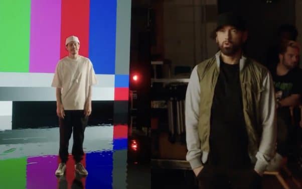Eminem s’incruste dans la parodie de Pete Davidson pour le clasher