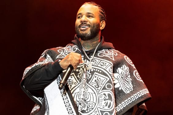 LOS ANGELES, CALIFORNIA - DECEMBER 18: Rapper The Game performs onstage during Once Upon a Time in LA Music Festival at Banc of California Stadium on December 18, 2021 in Los Angeles, California. (Photo by Scott Dudelson/Getty Images)