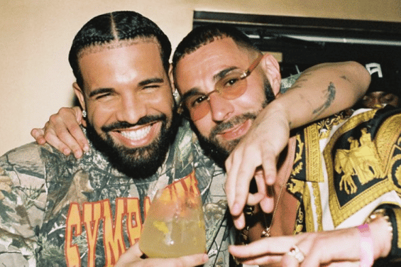 Drake fête la sortie de son nouvel album en compagnie de Karim Benzema