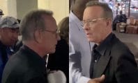 Tom Hanks s'en prend à des fans qui ont bousculé sa femme dans la rue