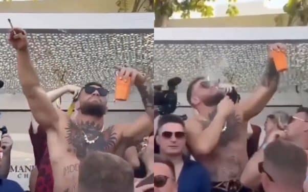 Conor McGregor fête son anniversaire à Ibiza avec de la verdure