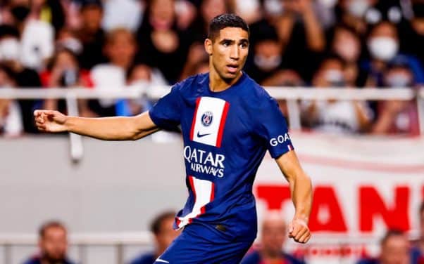 Achraf Hakimi de nouveau sifflé en plein match du PSG à Tel Aviv