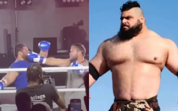 Le Hulk Iranien évincé en quelques secondes lors de son premier combat de boxe