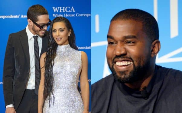 Kanye West se moque de la séparation entre Kim Kardashian et Pete Davidson