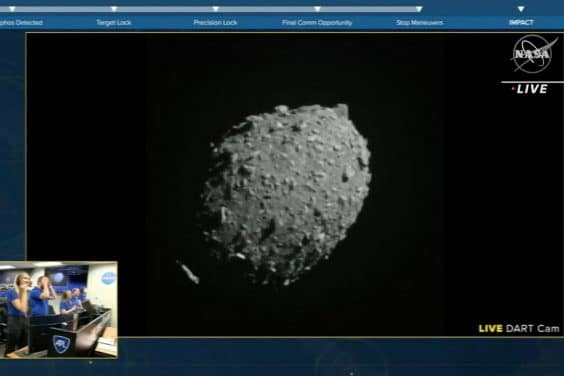 Grande première : la sonde Dart de la NASA a touché un double astéroïde pour le faire dévier