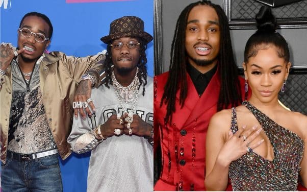 Migos se serait séparé à cause d’Offset qui a trahi Quavo avec Saweetie