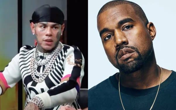 6ix9ine prend publiquement la défense de Kanye West face aux polémiques