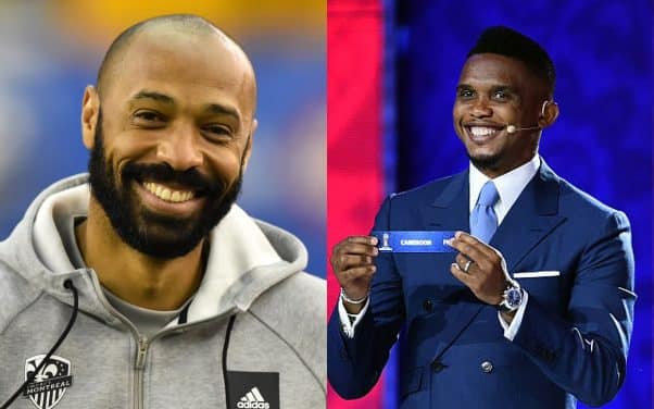 Samuel Eto’o tacle publiquement Thierry Henry : « Il n’avait pas mon niveau »