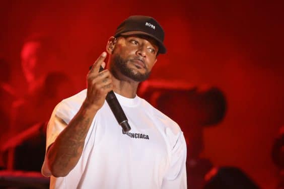 Culture La Rochelle (17), le 15 juillet 2022 37ème édition du festival de musique des Francofolies de La Rochelle. Concert du Duc le rappeur du 92 Booba Photo LP / Fred Dugit
