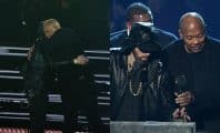 Eminem intègre le Rock and Roll Hall of Fame sous les yeux de Dr. Dre