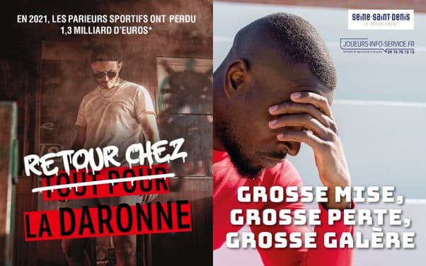 La nouvelle campagne de prévention contre les paris sportifs dénoncent plus d’un million de perte