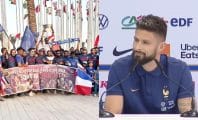 Cette pique d'Olivier Guiroud visant les faux supporters des Bleus au Qatar