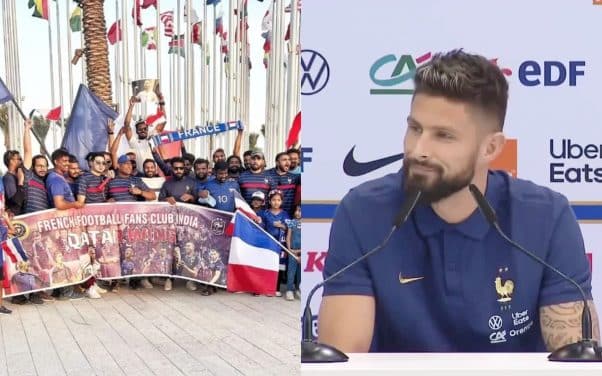 Cette pique d’Olivier Guiroud visant les faux supporters des Bleus au Qatar