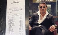 Salt Bae s'attire les foudres à cause d'une addition de 161 400 euros