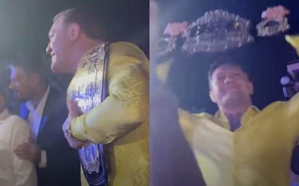 Conor McGregor en pleine fiesta à Dubaï, il confirme son retour dans l’octogone