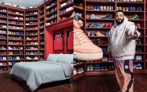 DJ Khaled propose de passer la nuit dans son dressing à sneakers grâce à AirBnB
