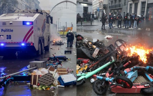 Maroc – Belgique : des débordements surviennent à Bruxelles