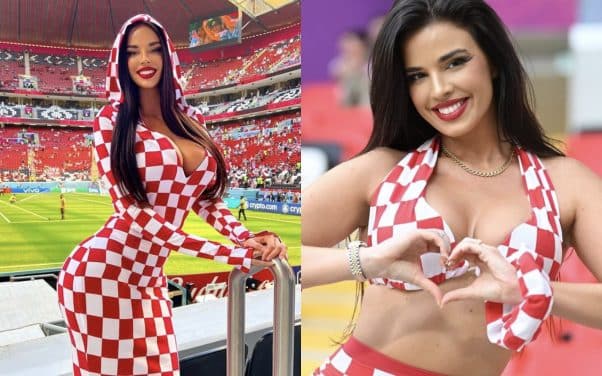 Coupe du monde 2022 : Une supportrice croate retourne la Toile par ses tenues qui déjouent les codes du Qatar
