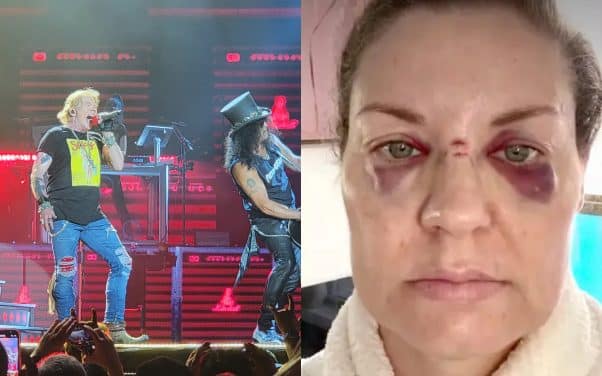 Guns N’Roses : une fan australienne frôle le pire après le jet de micro du chanteur
