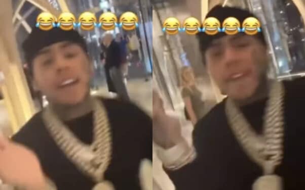 6ix9ine à Dubaï : un Français se filme avec lui en l’appelant : « la poucave »