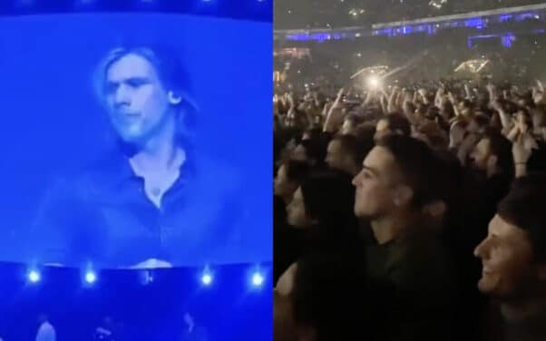 En plein concert à La Défense Arena, Orelsan annonce la victoire de la France