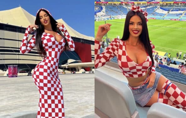 Miss Croatie : cette promesse osée en cas de victoire de son pays à la Coupe du monde 2022