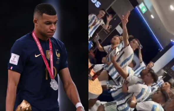 Les Argentins narguent Kylian Mbappé dans les vestiaires avec un chant peu glorieux