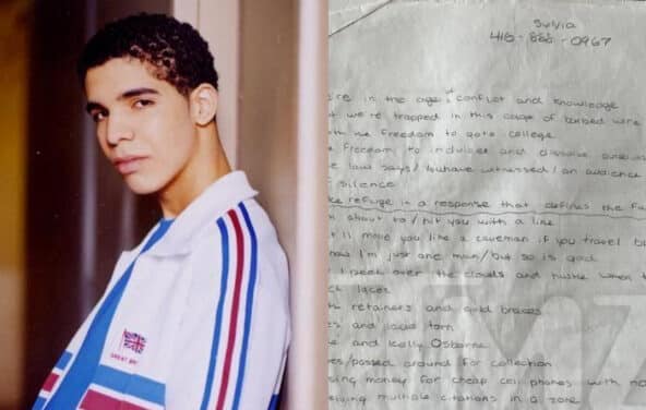 Drake : son oncle se débarrasse de ses premiers textes estimés à 20 000 dollars la page