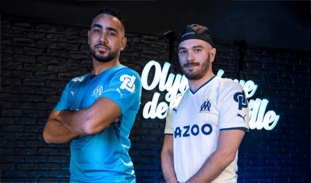 Jul affiche le logo de son label « D’Or & de Platine » sur les maillots de l’OM