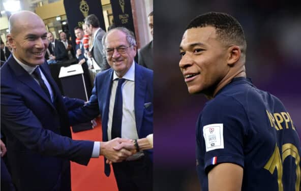 Zinédine Zidane taclé par Noël Le Graët, Kylian Mbappé monte au créneau