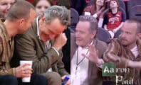 Bryan Cranston : ses retrouvailles avec Aaron Paul en plein match de NBA ne passent pas inaperçues