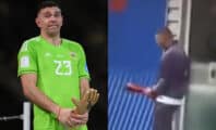 Kylian Mbappé se moque du geste obscène d'Emiliano Martinez