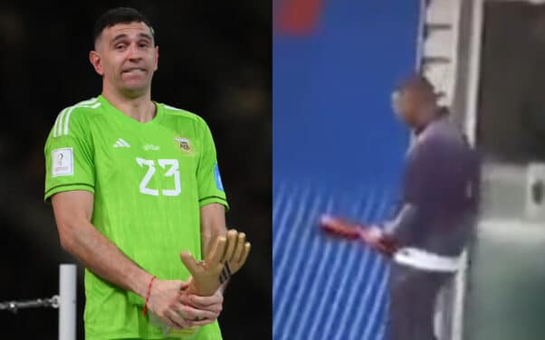 Kylian Mbappé se moque du geste obscène d’Emiliano Martinez