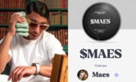 Maes lance sa propre cryptomonnaie avec le token : $Maes