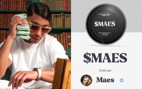 Maes lance sa propre cryptomonnaie avec le token : $Maes