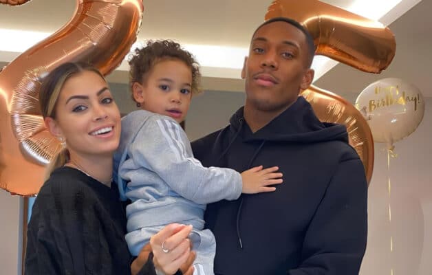 Mélanie Da Cruz se livre sur le rôle de père d'Anthony Martial avec leur fils Swan