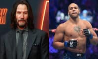 Keanu Reeves fait l'éloge de Ciryl Gane et c'est inattendu