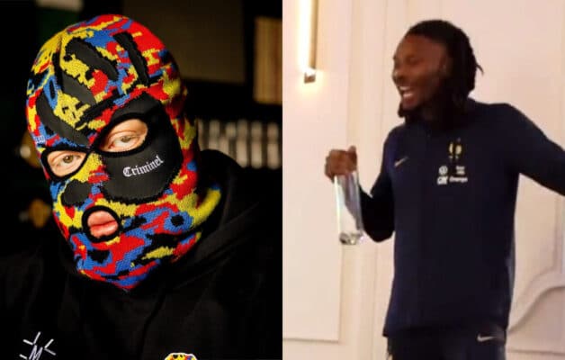 Képhren Thuram ambiance les Bleus avec du Kalash Criminel, qui lui propose un feat