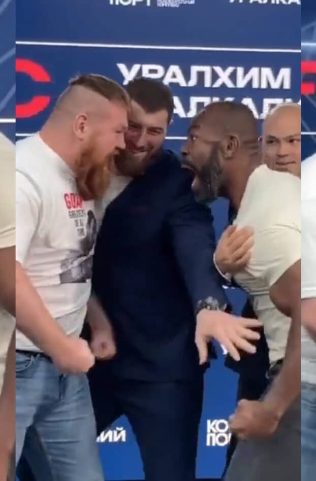 Deux stars du MMA se laissent aller à une confrontation hilarante