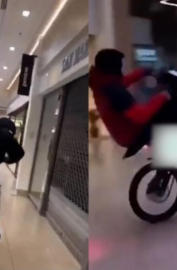 Un nouveau rodéo urbain provoque la panique dans un centre commercial à Nantes