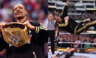 Snoop Dogg retourne un combat de catch lors de Wrestlemania