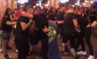Nate Diaz étrangle un homme et le laisse KO dans la rue