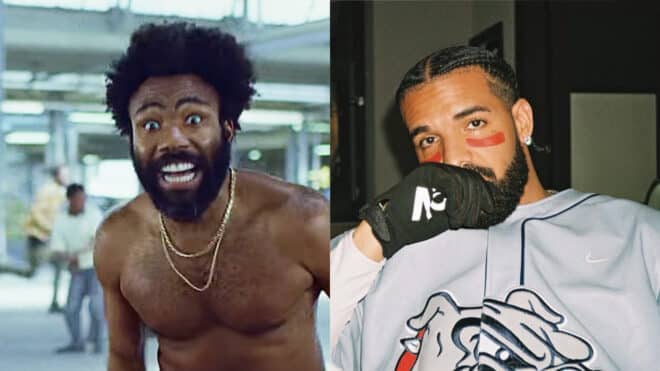© Youtube : Donald Glover © Instagram : @champagnepapi