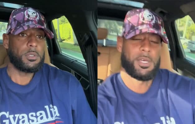 Booba surpris en train d'écouter le dernier titre de Kaaris dans sa voiture