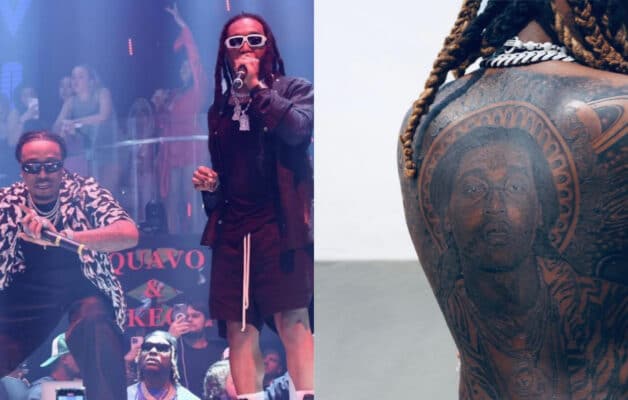 Quavo s'en prend à Offset après son tatouage en hommage à Takeoff