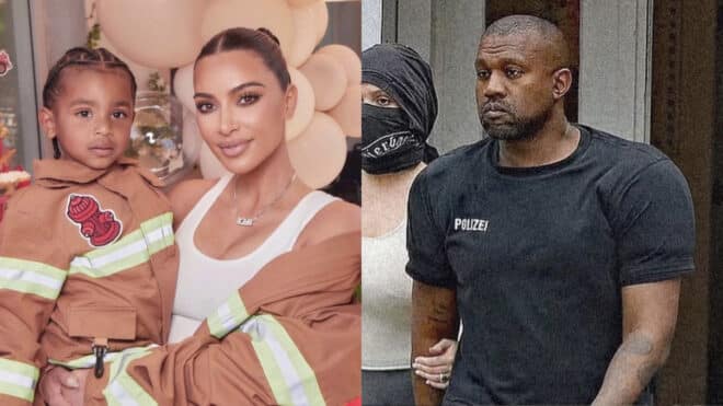 © Instagram : @kimkardashian / @yeezy.2023