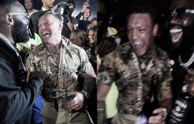 Conor McGregor aperçu complètement ivre avec Rick Ross à Cannes