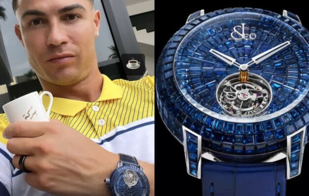 Cristiano Ronaldo reçoit une montre aux couleurs de l'Arabie Saoudite à 860 000 euros