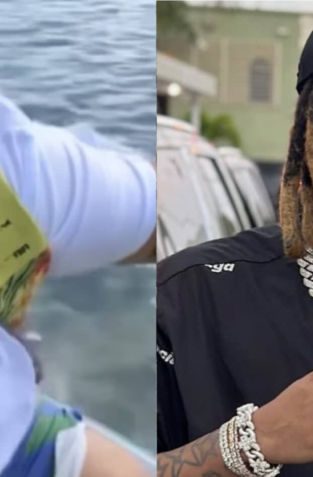 DJ Khaled sort le jetski pour rejoindre Future dans sa maison