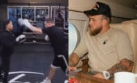 Nate Diaz s'entraine intensément pour son combat contre Jake Paul